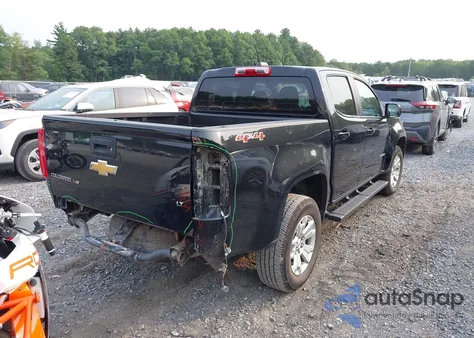 2018 Chevrolet Colorado Lt from USA, damaged, VIN 1GCGTCEN7J1298635